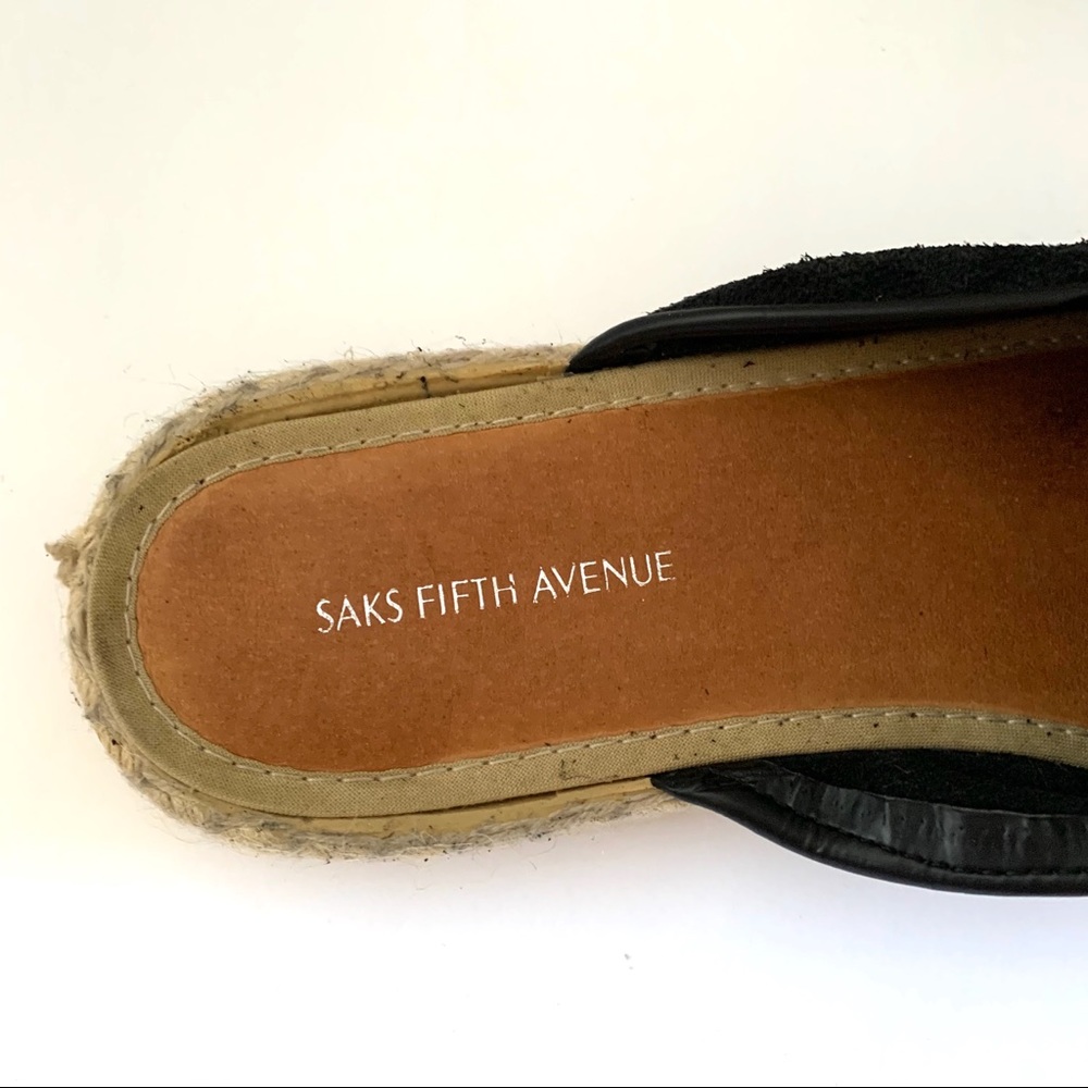 Saks Fifth Avenue Black shoes - Picture 3 of 6